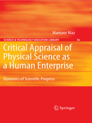 cover image of Critical Appraisal of Physical Science as a Human Enterprise